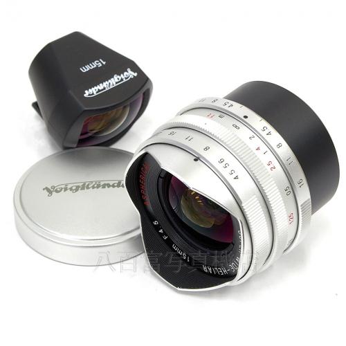 中古 フォクトレンダー SUPER WIDE HELIAR 15mm F4.5 シルバー ライカLマウント 【中古レンズ】 16222