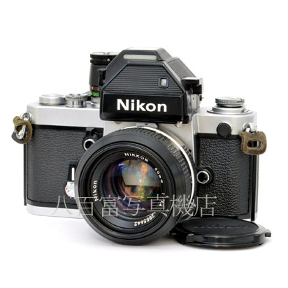 【中古】 ニコン F2 フォトミックS シルバー 50mm F1.4 セット Nikon 中古フイルムカメラ　15988