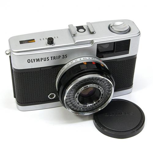 販売済み 中古 オリンパス トリップ 35 シルバー OLYMPUS TRIP 【中古