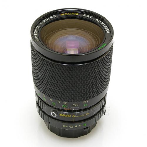 中古 サン 28-80mm F3.5-4.5 MACRO NRC ミノルタMD用 SUN 【中古レンズ】 3354