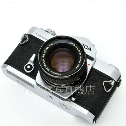 【中古】 コニカ　オートレフレックスT3 シルバー 50mm F1.7 セット KONICA　 AUTOREFLEX  中古フイルムカメラ　47765