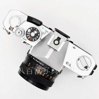 【中古】 コニカ　オートレフレックスT3 シルバー 50mm F1.7 セット KONICA　 AUTOREFLEX  中古フイルムカメラ　47765
