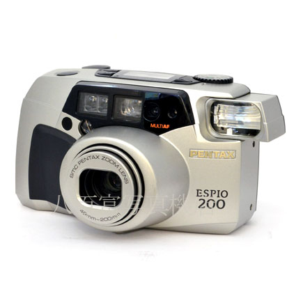 【中古】  ペンタックス ESPIO 200 シルバー エスピオ PENTAX　中古フイルムカメラ 47780