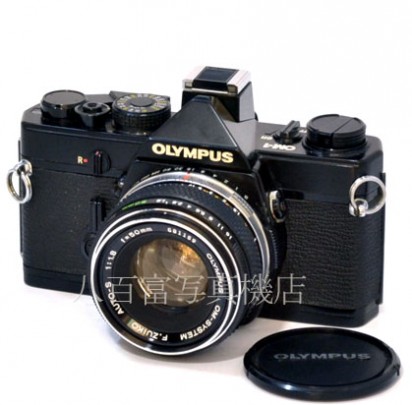 【中古】 オリンパス OM-1 MD ブラック 50mm F1.8 セット OLYMPUS 中古フイルムカメラ 43444