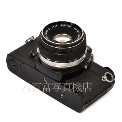 【中古】 オリンパス OM-1 MD ブラック 50mm F1.8 セット OLYMPUS 中古フイルムカメラ 43444