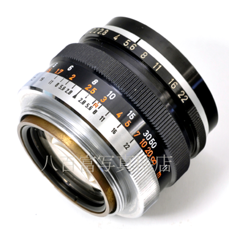 【中古】 キヤノン 50mm F2.2 ライカLマウント Canon 中古交換レンズ 54200
