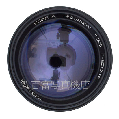 【中古】 コニカ HEXANON AR 200mm F3.5 EE ブラック KONICA/ヘキサノン 中古交換レンズ 47760