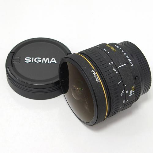 中古 シグマ 8mm F4 EX CIRCULAR FISHEYE ペンタックスAF用 SIGMA