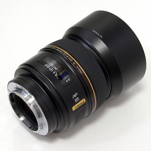 中古 ミノルタ AF 85mm F1.4G(D) LIMITED MINOLTA