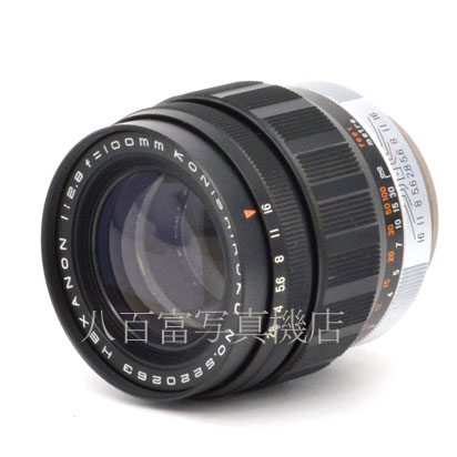 中古】 小西六 コニカ HEXANON 100mm F2.8 FP用 KONICA 中古交換レンズ