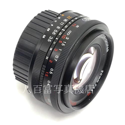 【中古】 フォクトレンダー COLOR SKOPAR 20mm F3.5 SLII ニコンF用 Voigtlander カラースコパー 中古レンズ 37492