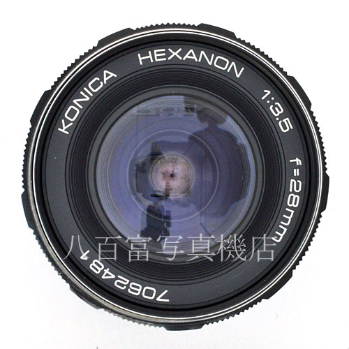【中古】  コニカ HEXANON 28mm F3.5EE KONICA ヘキサノン 中古交換レンズ 47757