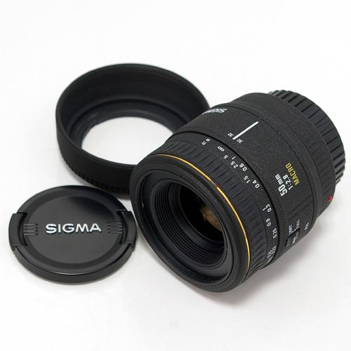 中古 シグマ AF MACRO 50mm F2.8 EX ソニー/ミノルタα用 SIGMA