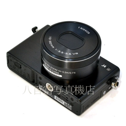 【中古】 ニコン Nikon1 J4 標準パワーズームレンズキット ブラック 中古デジタルカメラ 43491