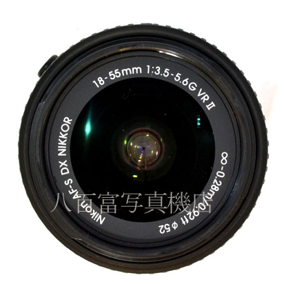 【中古】 ニコン AF-S DX NIKKOR 18-55mm F3.5-5.6G VR II Nikon ニッコール 中古交換レンズ 43497