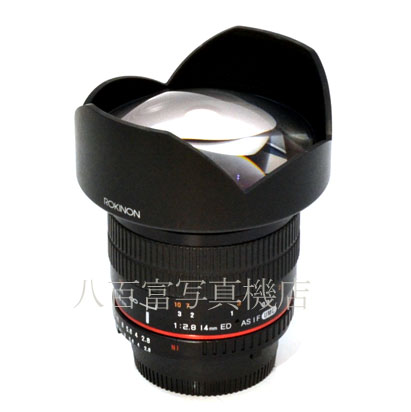 【中古】 ロキノン 14mm F2.8 AS IF ED UMC ニコン用/AE機能付 Rokinon 中古交換レンズ 38311