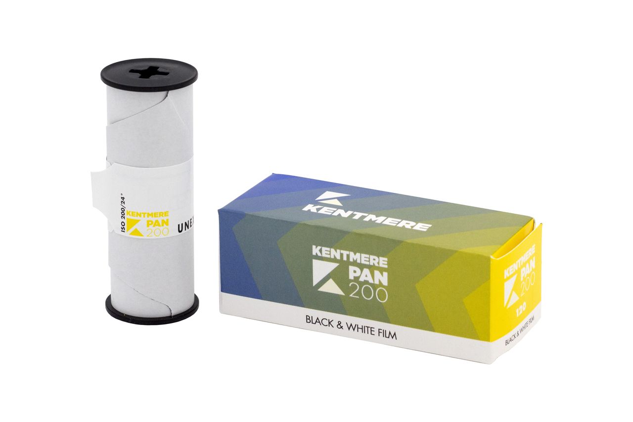 《新製品予約》 ケントメア　KENTMERE PAN200 120 ブローニー120サイズ [白黒フィルム]