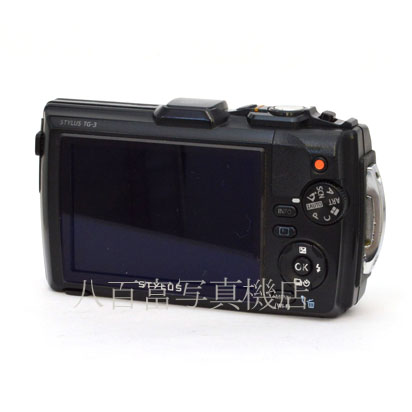 【中古】 オリンパス STYLUS TG-3 Tough ブラック OLYMPUS 中古デジタルカメラ 47819