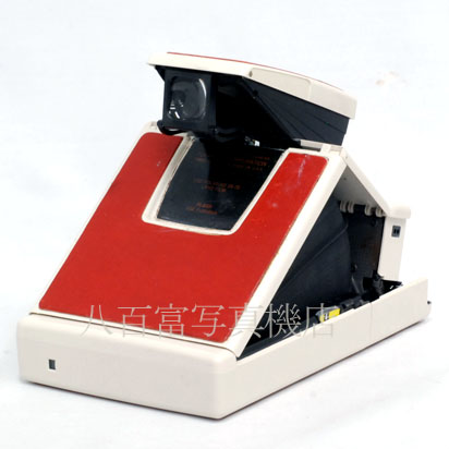 【中古】 ポラロイド SX-70 LAND CAMERA MODEL 2 ホワイト/レッド  Polaroid 中古インスタントカメラ 43487
