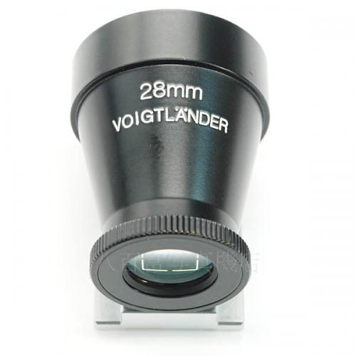 中古 フォクトレンダー 28mm View FinderM ブラックペイント [外付けビューファインダー] Voigtlander 16351