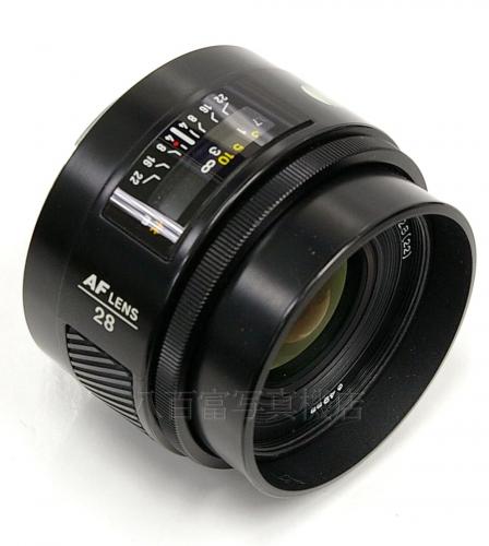 【中古】 ミノルタ AF 28mm F2.8 αシリーズ MINOLTA 中古交換レンズ 16377