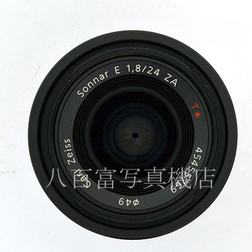 【中古】ソニー Sonnar T* E 24mm F1.8 ZA SEL24F18Z SONY 中古交換レンズ K3647