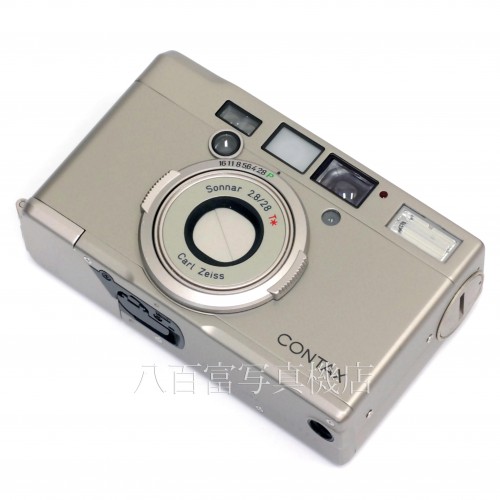 【中古】  コンタックス Tix シルバー CONTAX 中古カメラ 32109