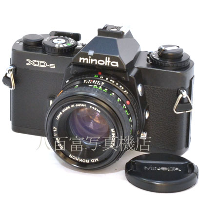 【中古】 ミノルタ XD-S ブラック 50mmF1.7セット minolta 中古フイルムカメラ 38848