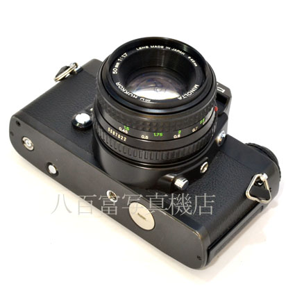 【中古】 ミノルタ XD-S ブラック 50mmF1.7セット minolta 中古フイルムカメラ 38848