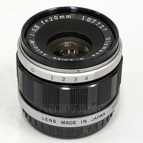 中古 オリンパス G.Zuiko 20mm F3.5 ペンFT/TTLナンバー入 OLYMPUS