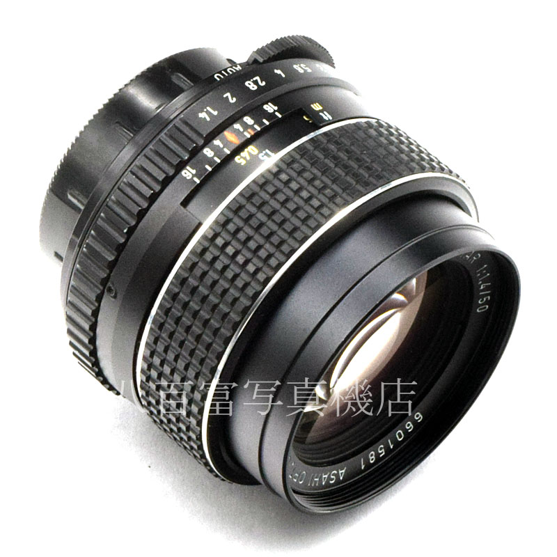 【中古】 アサヒペンタックス SMC Takumar 50mm F1.4 M42マウント PENTAX 中古交換レンズ 51882