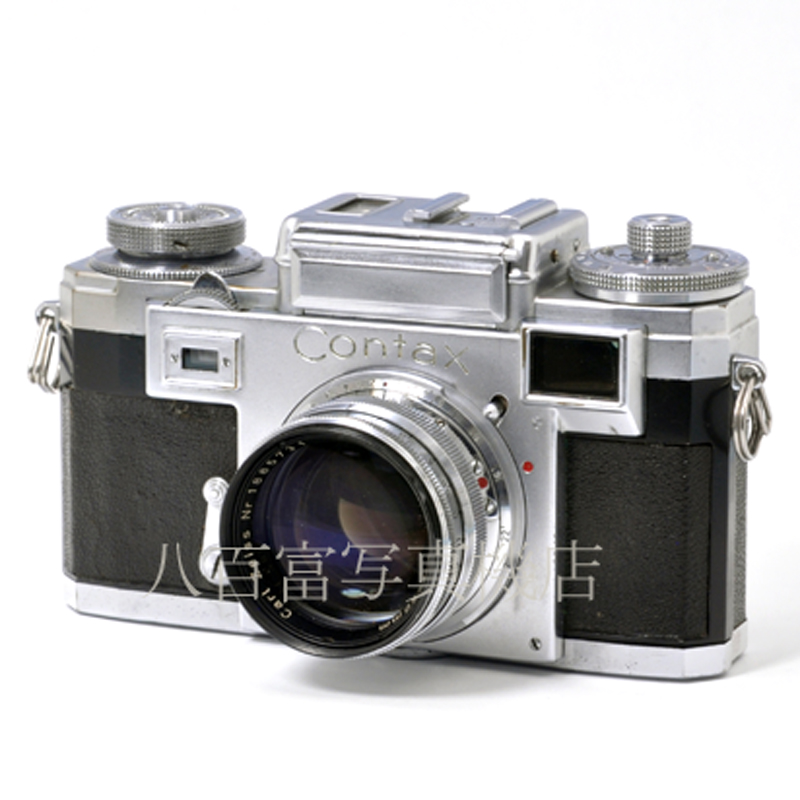 【中古】 ツアイス コンタックス IIIA CONTAX Sonnar 50mm F1.5セット 中古フイルムカメラ 40240