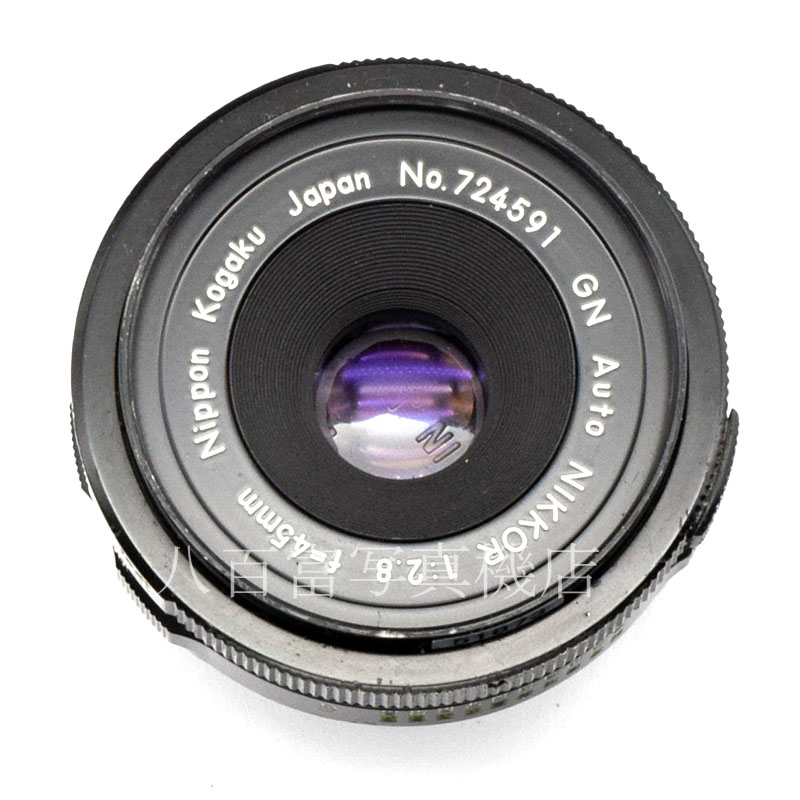 中古】 GN Auto Nikkor 45mm F2.8 日本光学 9枚絞り型 Nikon オート