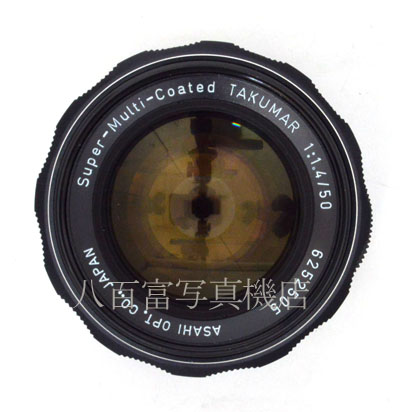 【中古】 アサヒペンタックス SMC Takumar 50mm F1.4 M42マウント PENTAX 中古交換レンズ 47851