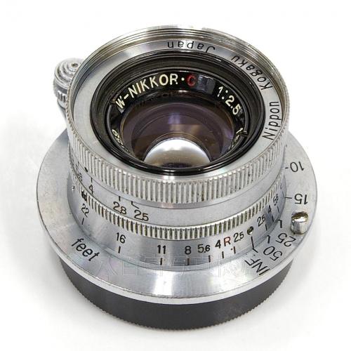 【中古】  ニコン W-Nikkor 3.5cm F2.5 ライカLマウント Nikon / ニッコール 【中古レンズ】 15900