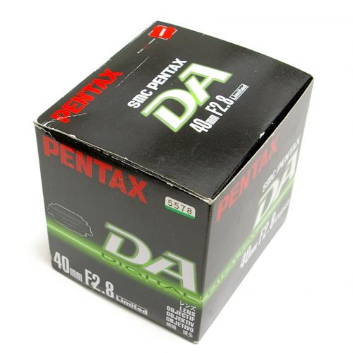 中古 SMC ペンタックス DA 40mm F2.8 Limited PENTAX