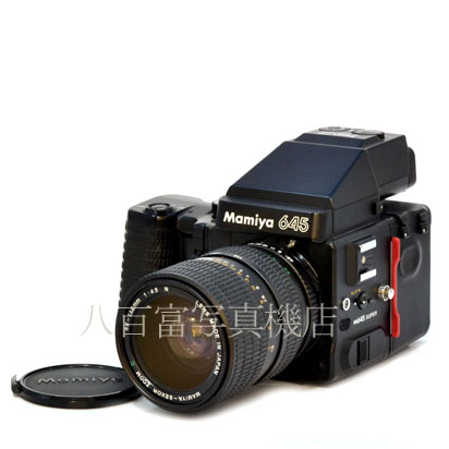 【中古】 マミヤ 645スーパー AEファインダー 55-110mm F4.5N セット Mamiya　 中古フイルムカメラ 35584