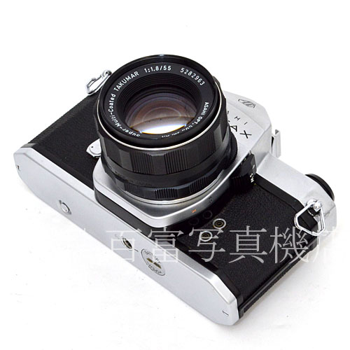 【中古】 アサヒペンタックス SP シルバー 55mm F1.8 セット PENTAX 中古フイルムカメラ 47858