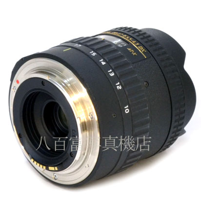 【中古】 トキナー AT-X DX Fisheye 10-17mm F3.5-4.5 キヤノンEOS用 Tokina フィッシュアイ 中古交換レンズ 37378