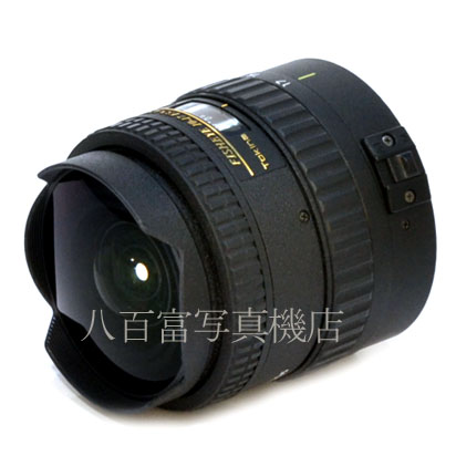 【中古】 トキナー AT-X DX Fisheye 10-17mm F3.5-4.5 キヤノンEOS用 Tokina フィッシュアイ 中古交換レンズ 37378