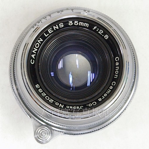 【中古】 キャノン CANON LENS 35mm F2.8 ライカLマウント Canon キヤノンレンズ 中古レンズ 27099