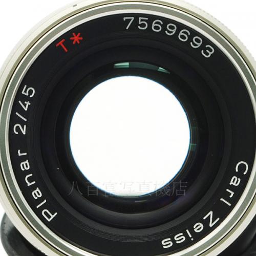 中古レンズ コンタックス Planar T* 45mm F2 Gシリーズ用 CONTAX 16426