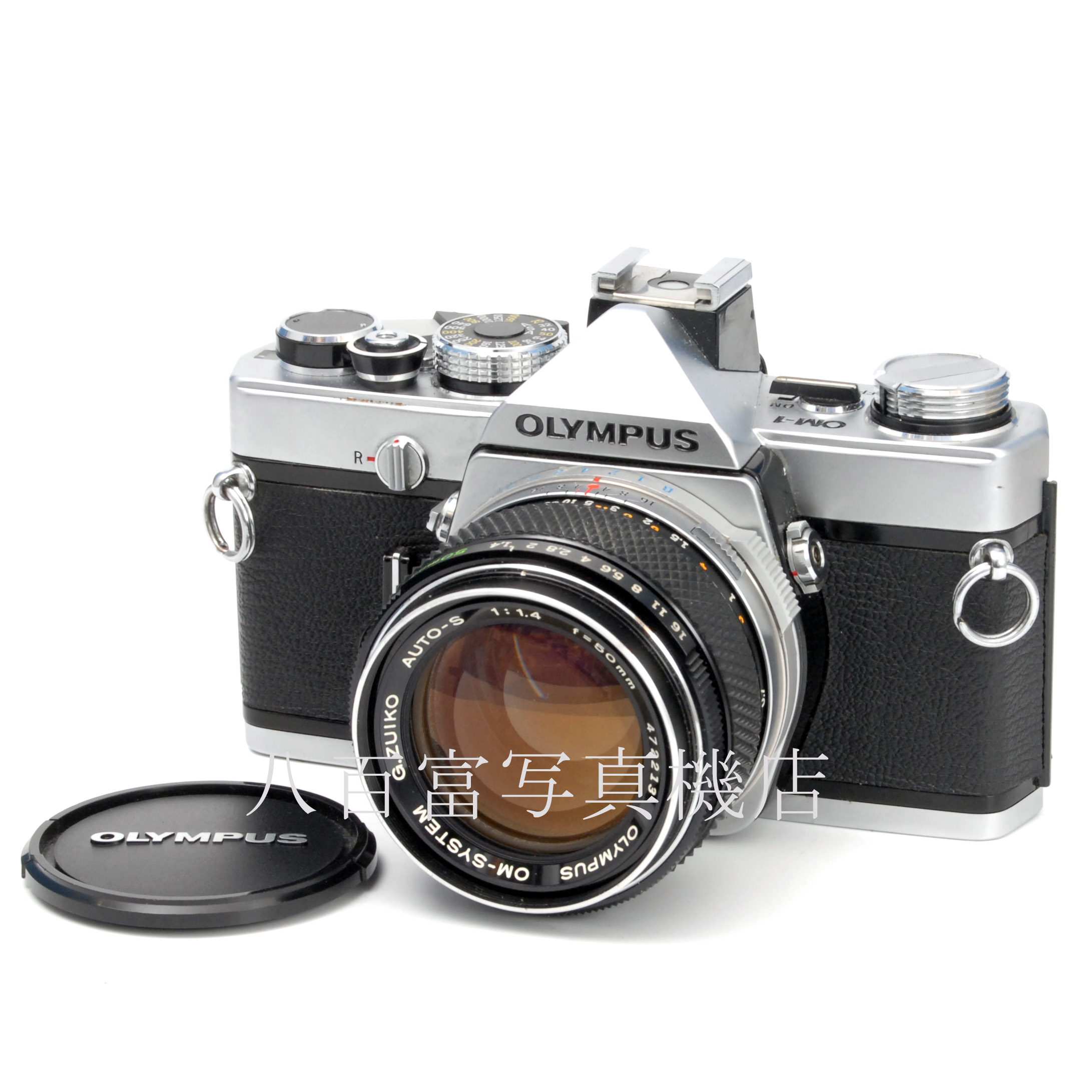 【中古】 オリンパス OM-1 MD シルバー 50mm F1.4 セット OLYMPUS 中古フイルムカメラ 65486
