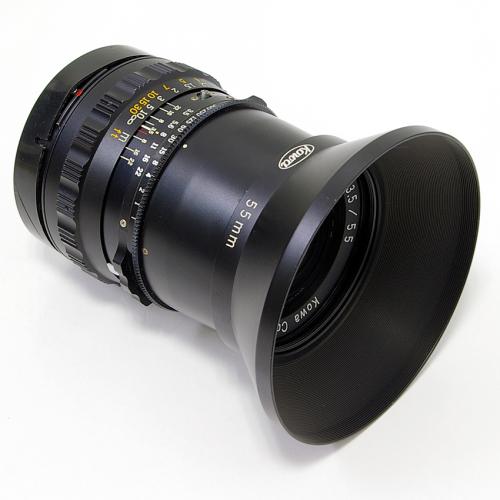 中古 コーワ 55mm F3.5 ブラック Kowa Six用