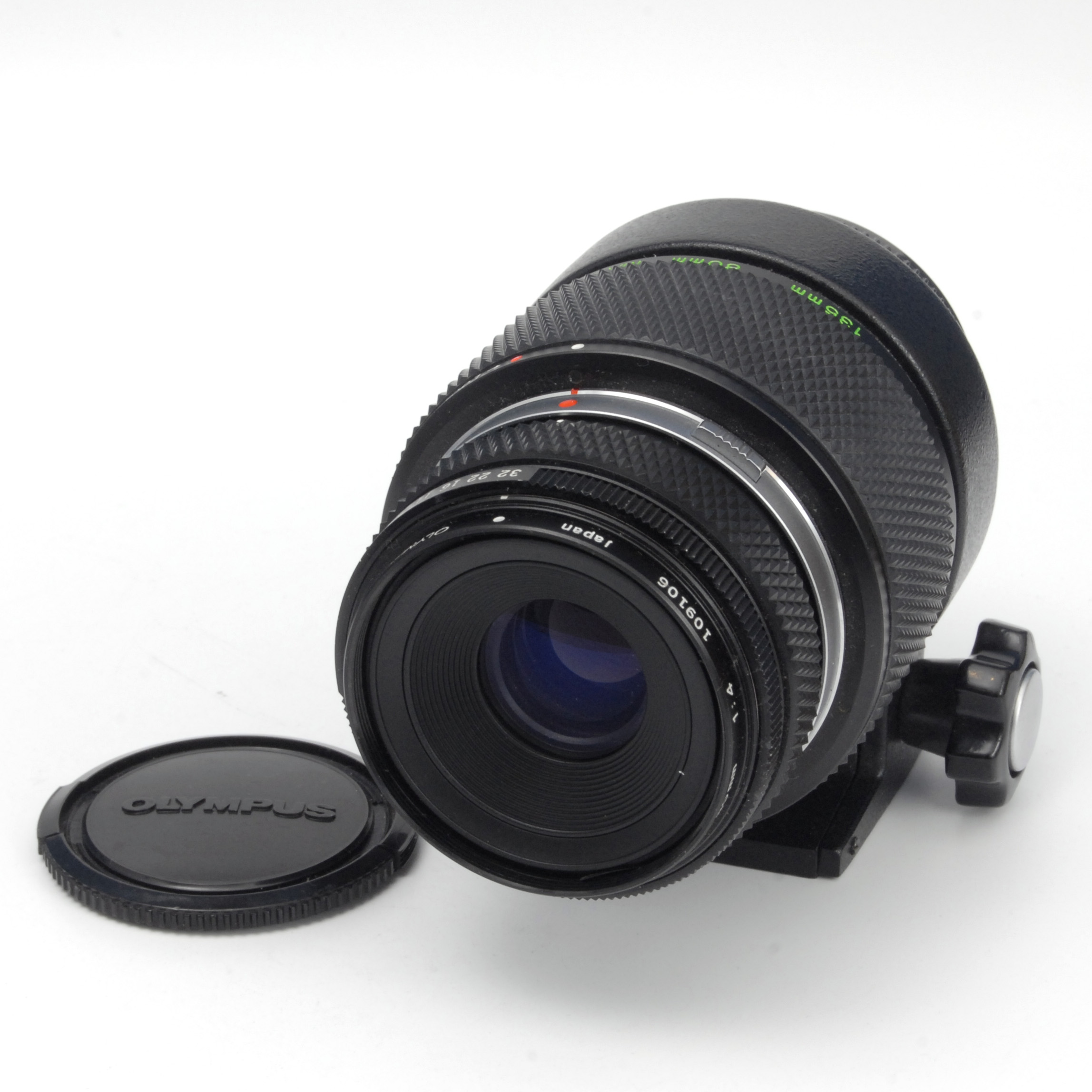 【中古】 オリンパス ズイコー オート1：1 マクロ 80mm F4 65-116リング付 OMシリーズ OLYMPUS Zuiko 中古交換レンズ 22500