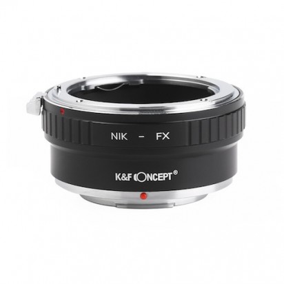 K&F Concept レンズマウントアダプター KF-NFX2 (ニコンFマウントレンズ → 富士フイルムXマウント変換)