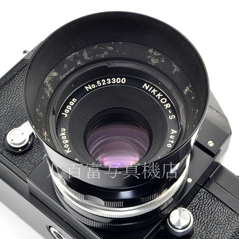 【中古】 ニコン F アイレベル 640F ブラック 5cm F2 Nikon 中古フイルムカメラ 52493