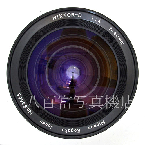 【中古】 ニコン Nikkor 40mm F4 ブロニカS2・EC用 Nikon/ニッコール 中古交換レンズ 39511