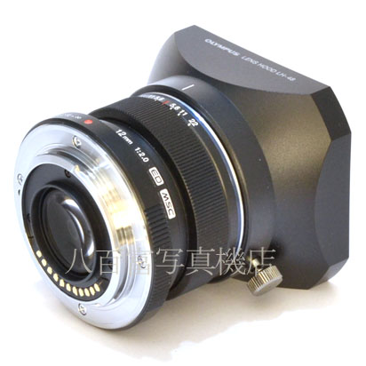 【中古】 オリンパス M.ZUIKO DIGITAL ED 12mm F2.0 ブラック OLYMPUS 中古交換レンズ 43700