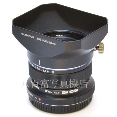 【中古】 オリンパス M.ZUIKO DIGITAL ED 12mm F2.0 ブラック OLYMPUS 中古交換レンズ 43700